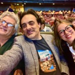 Avec le réalisateur Michel Leclerc et Lara Sarciaux de l’agence Cristal