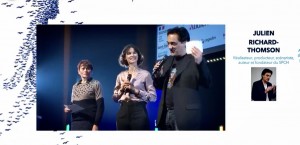 Cérémonie avec Églantine Eméyé